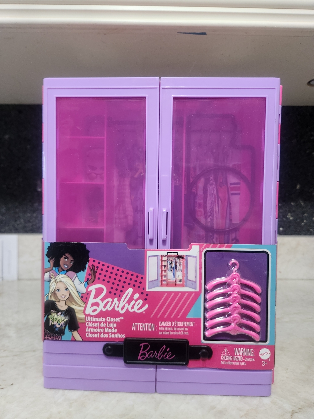 Barbie Ultimate Closet Playset - Pink & Lavender